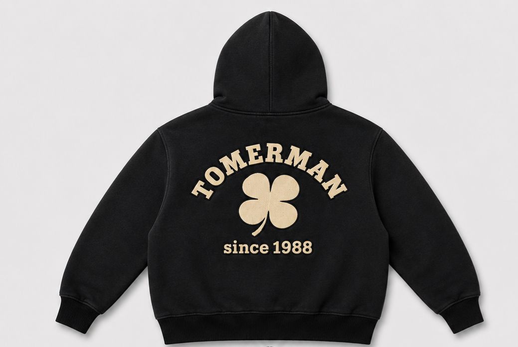 Hoodie TOMERMAN Black Edition
