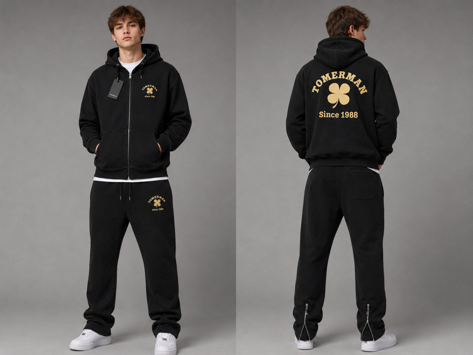 Hoodie TOMERMAN Black Edition