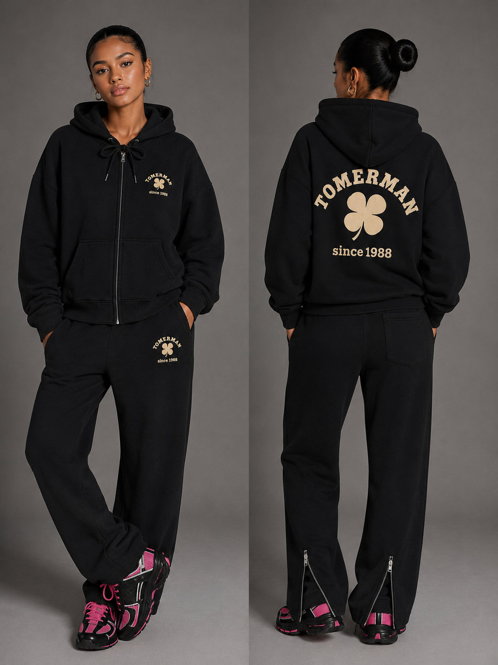 Hoodie TOMERMAN Black Edition