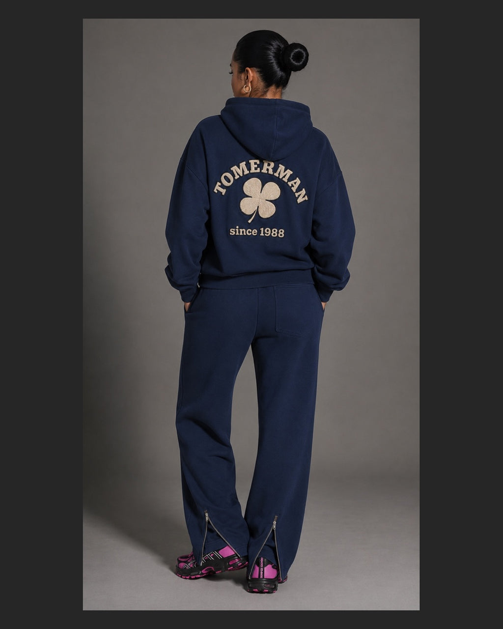 TOMERMAN Navy Edition Flare Pants